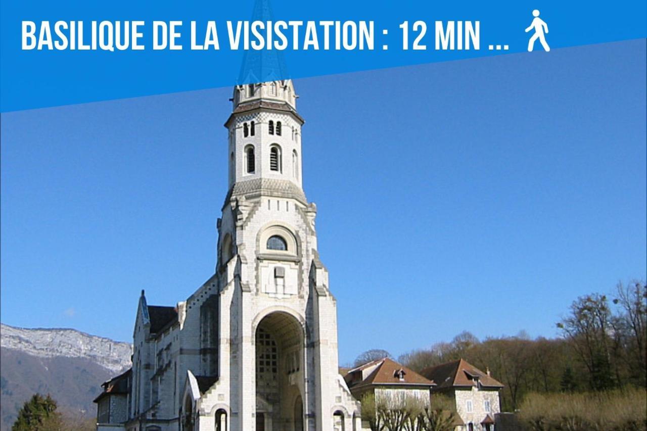 Royalement Bien ! Hyper-Centre - Wifi - Netflix - Disney Plus Annecy Luaran gambar