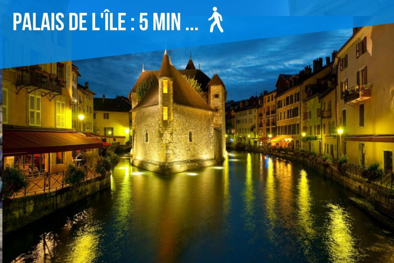 Royalement Bien ! Hyper-Centre - Wifi - Netflix - Disney Plus Annecy Luaran gambar