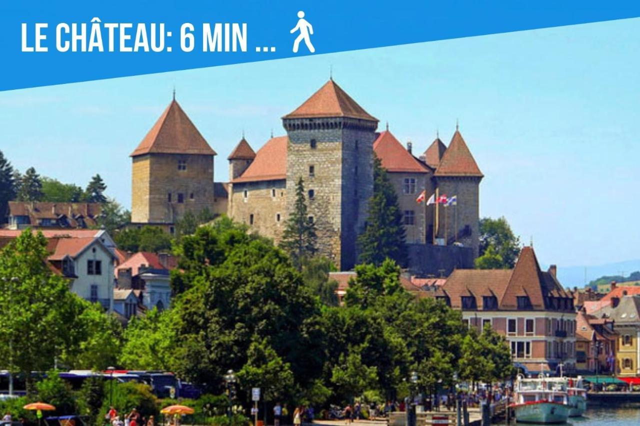 Royalement Bien ! Hyper-Centre - Wifi - Netflix - Disney Plus Annecy Luaran gambar