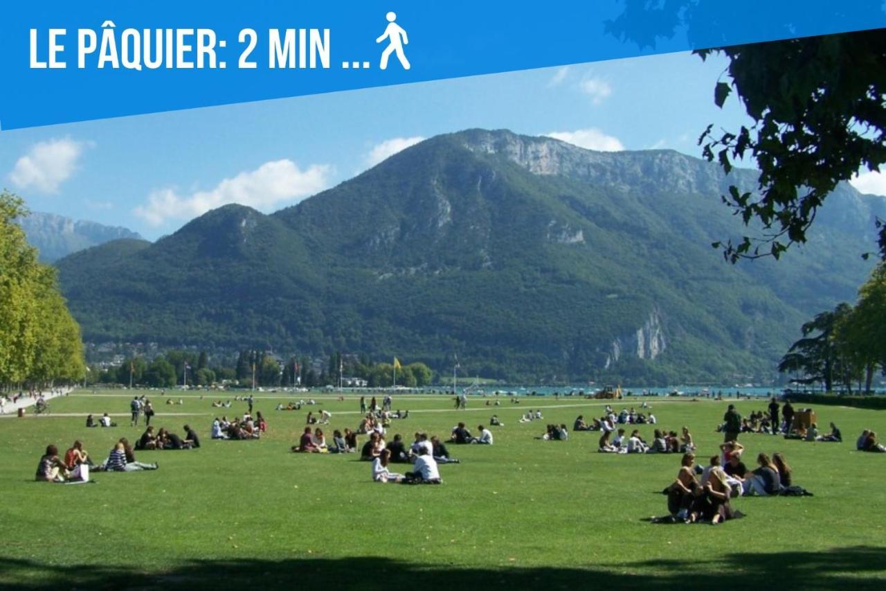 Royalement Bien ! Hyper-Centre - Wifi - Netflix - Disney Plus Annecy Luaran gambar